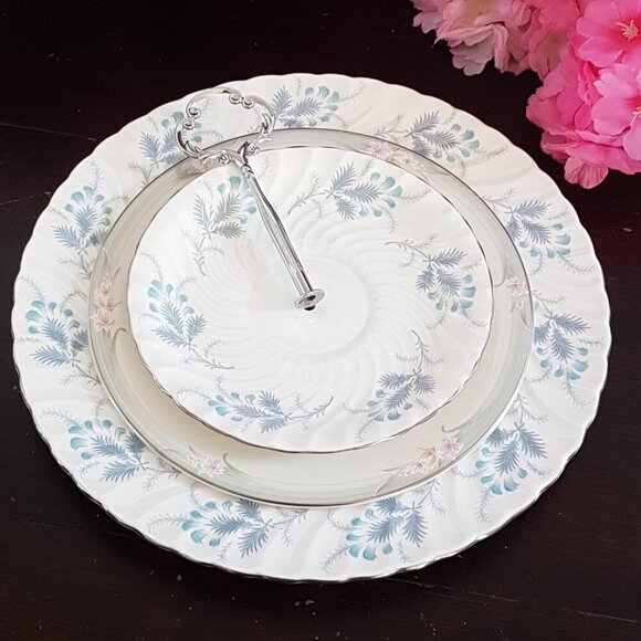 Handmade 3 Tier Cake Stand Wedding Tea Party Dessert Serving Tray Christmas Gift - Picture 3 of 10